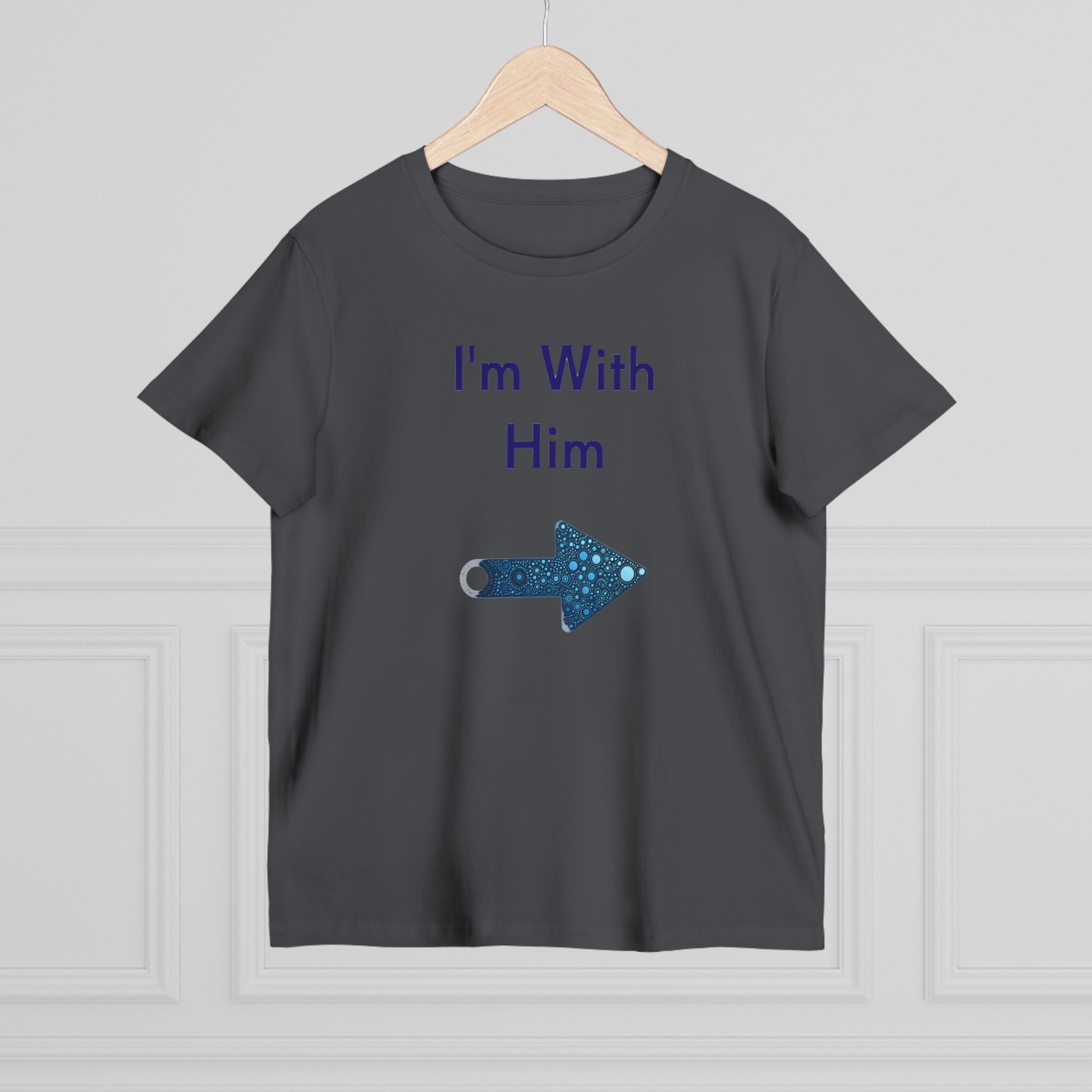 Women’s Maple Tee - Fun Bee Cool & I'm With Him Graphic Tee-Shirt
