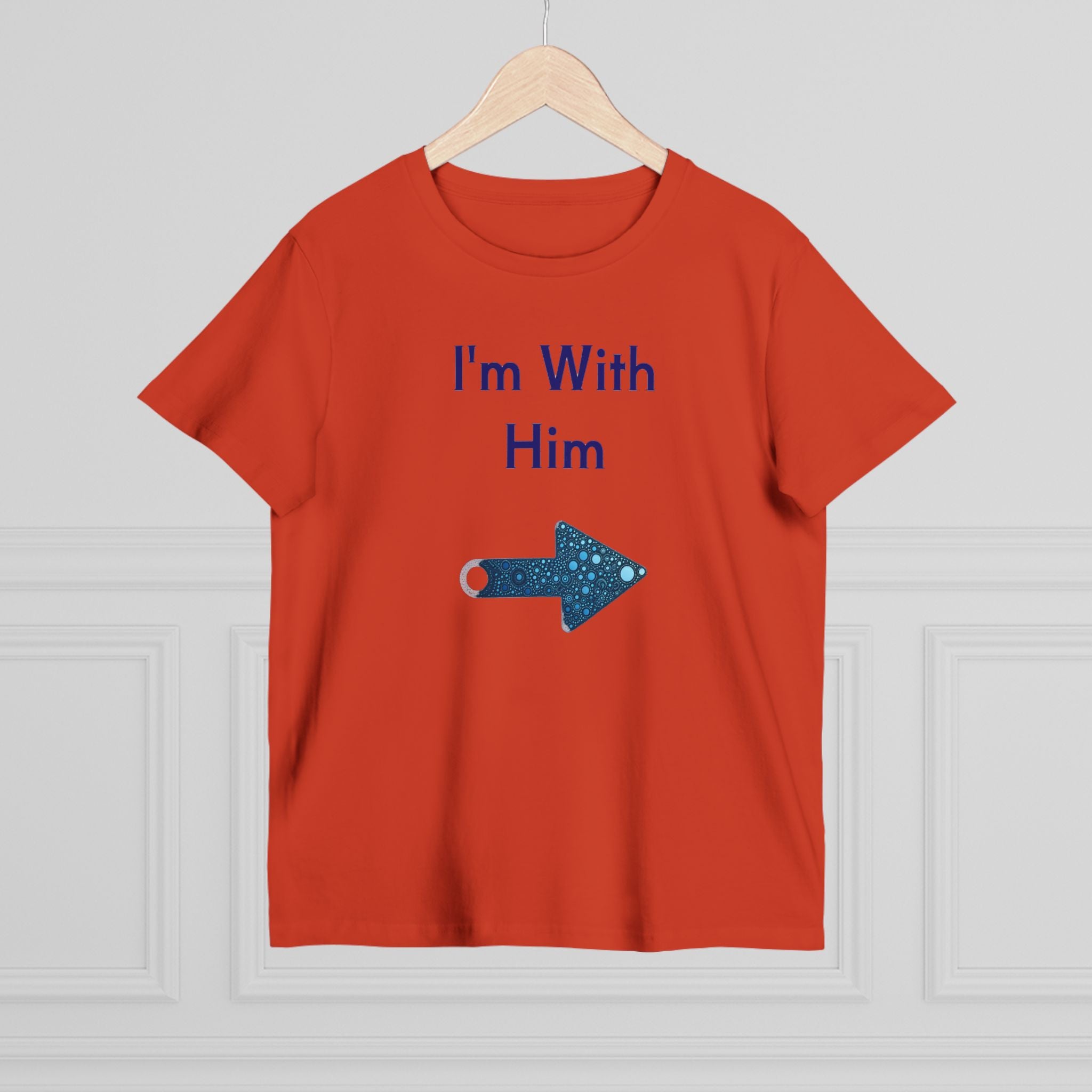 Women’s Maple Tee - Fun Bee Cool & I'm With Him Graphic Tee-Shirt