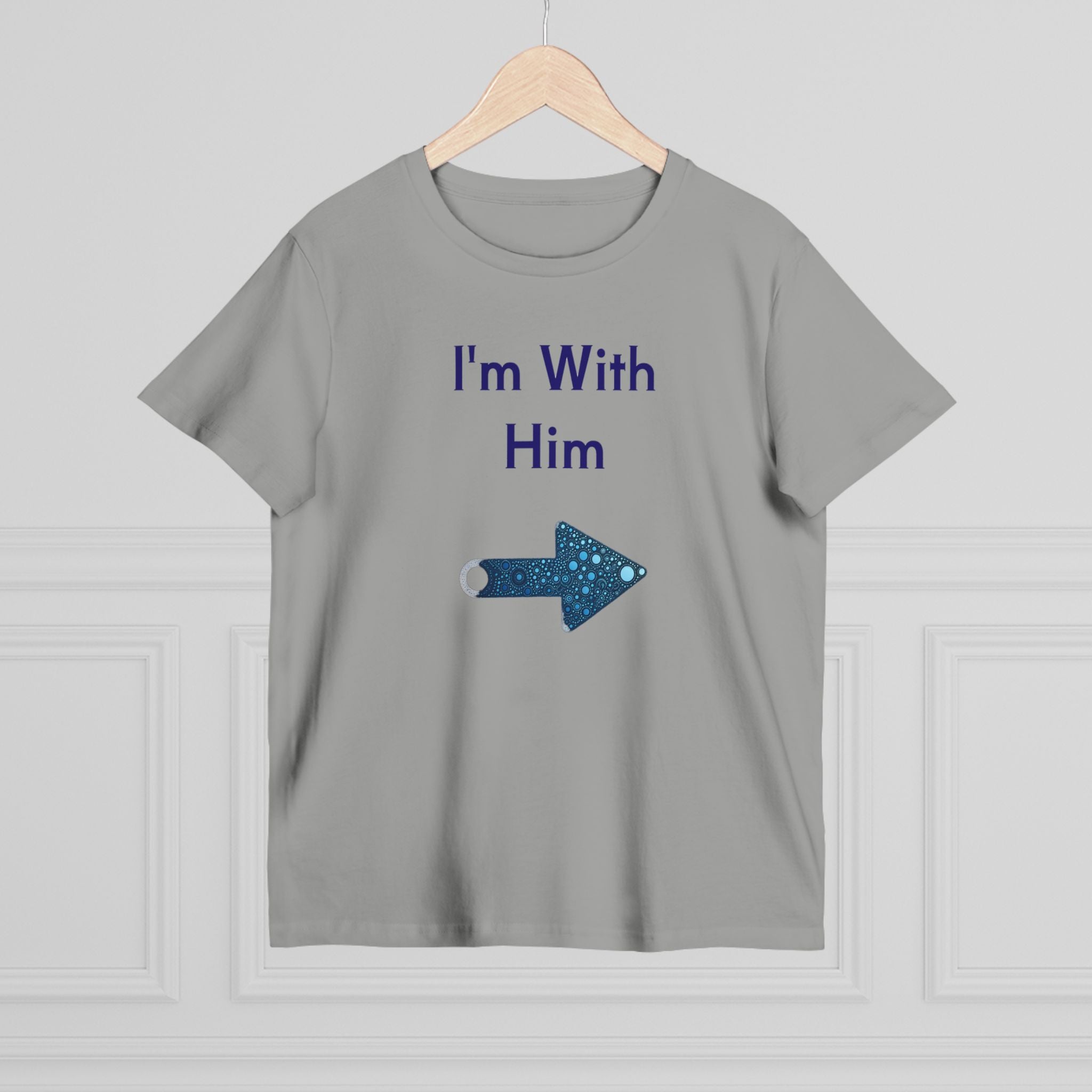 Women’s Maple Tee - Fun Bee Cool & I'm With Him Graphic Tee-Shirt