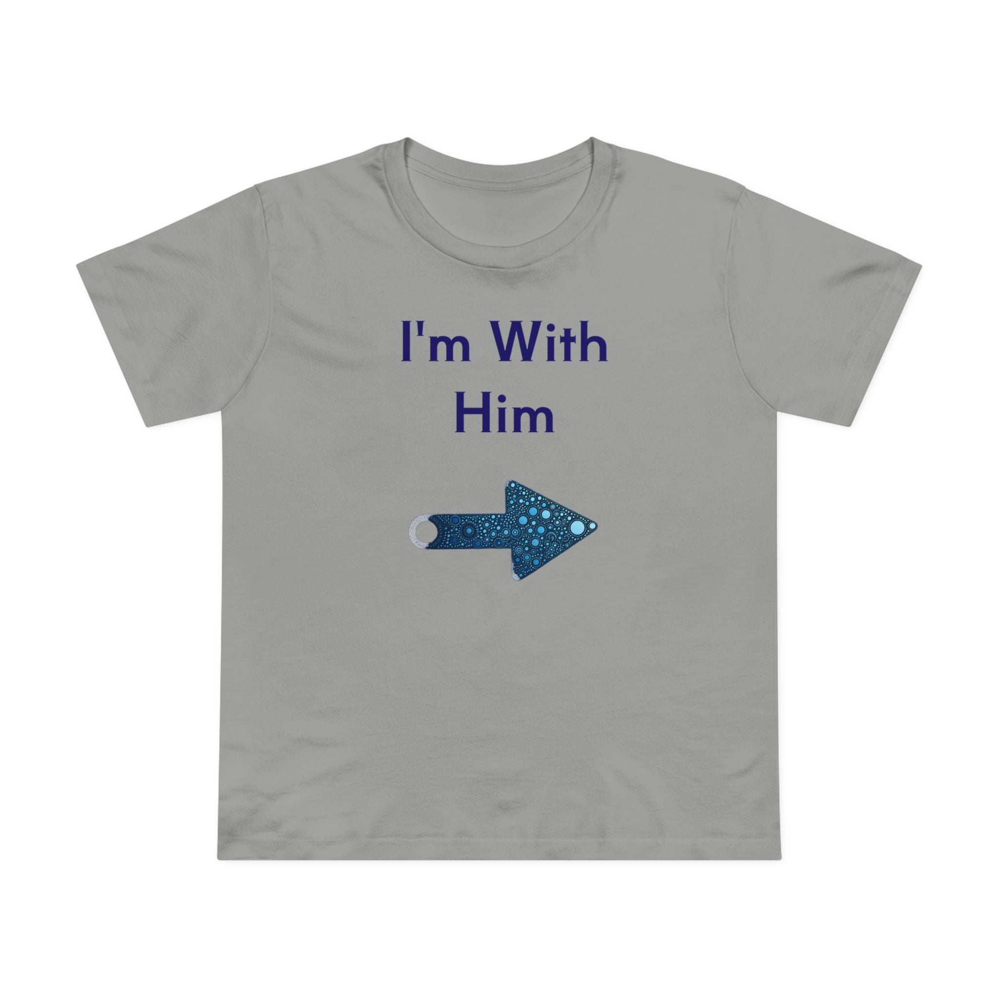 Women’s Maple Tee - Fun Bee Cool & I'm With Him Graphic Tee-Shirt