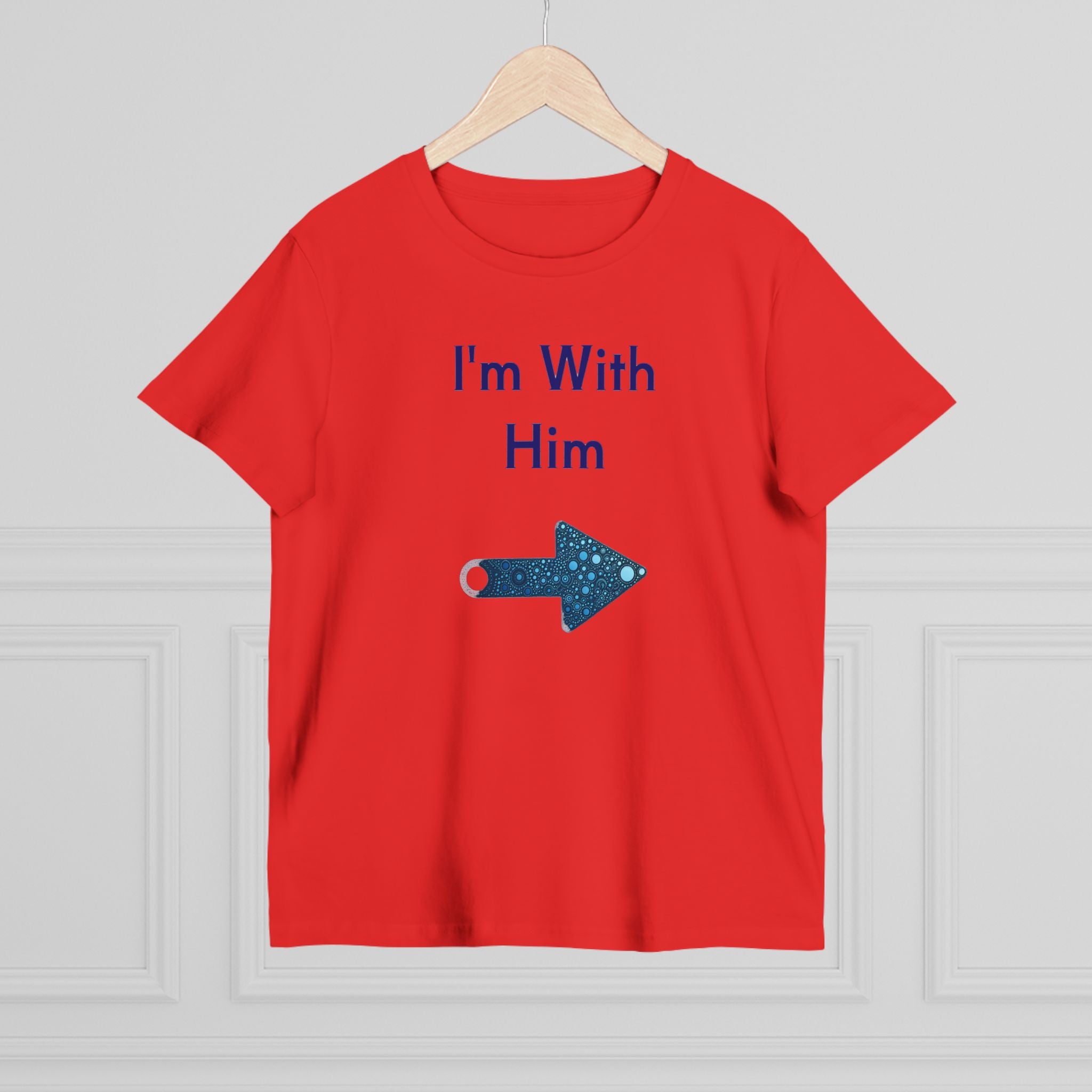 Women’s Maple Tee - Fun Bee Cool & I'm With Him Graphic Tee-Shirt