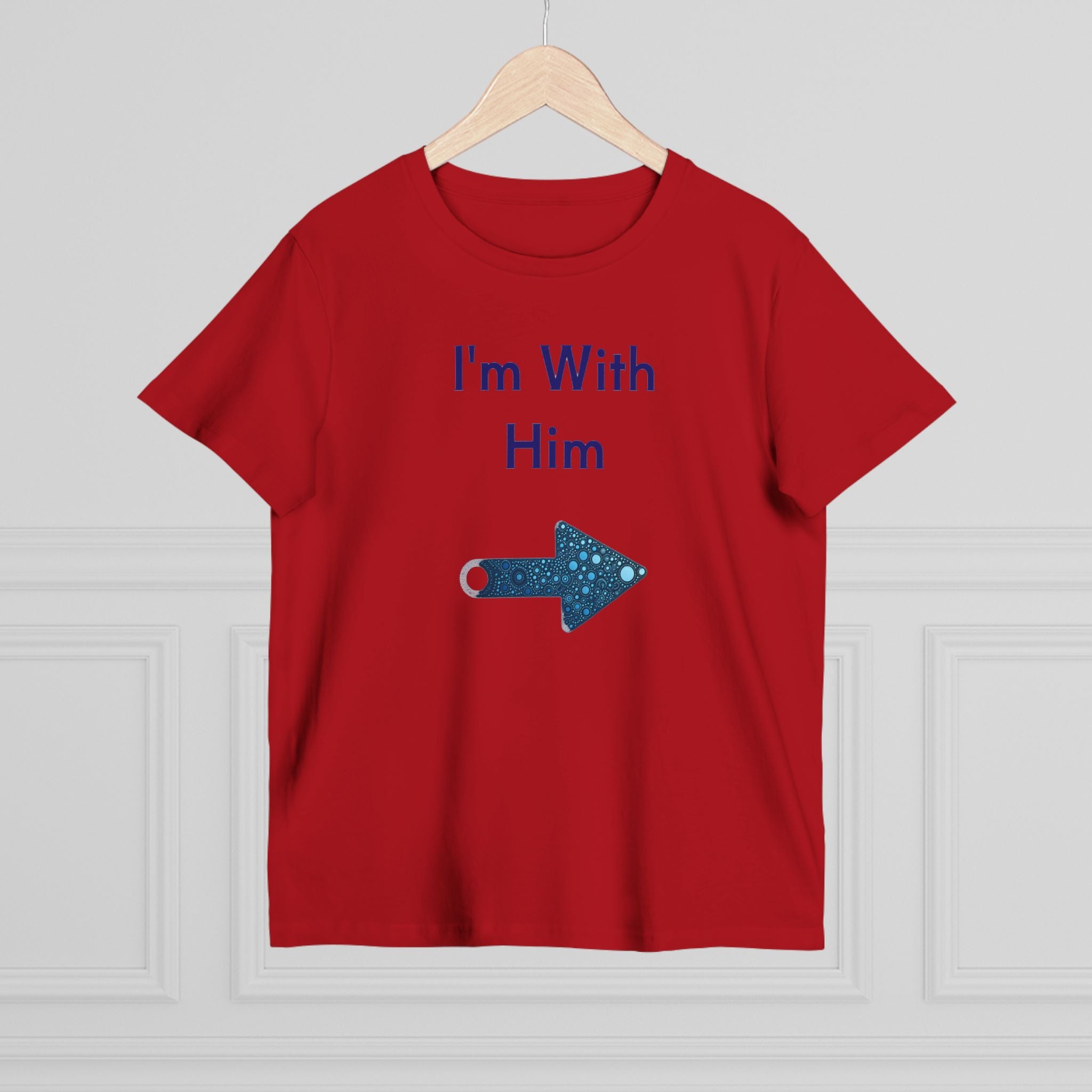 Women’s Maple Tee - Fun Bee Cool & I'm With Him Graphic Tee-Shirt