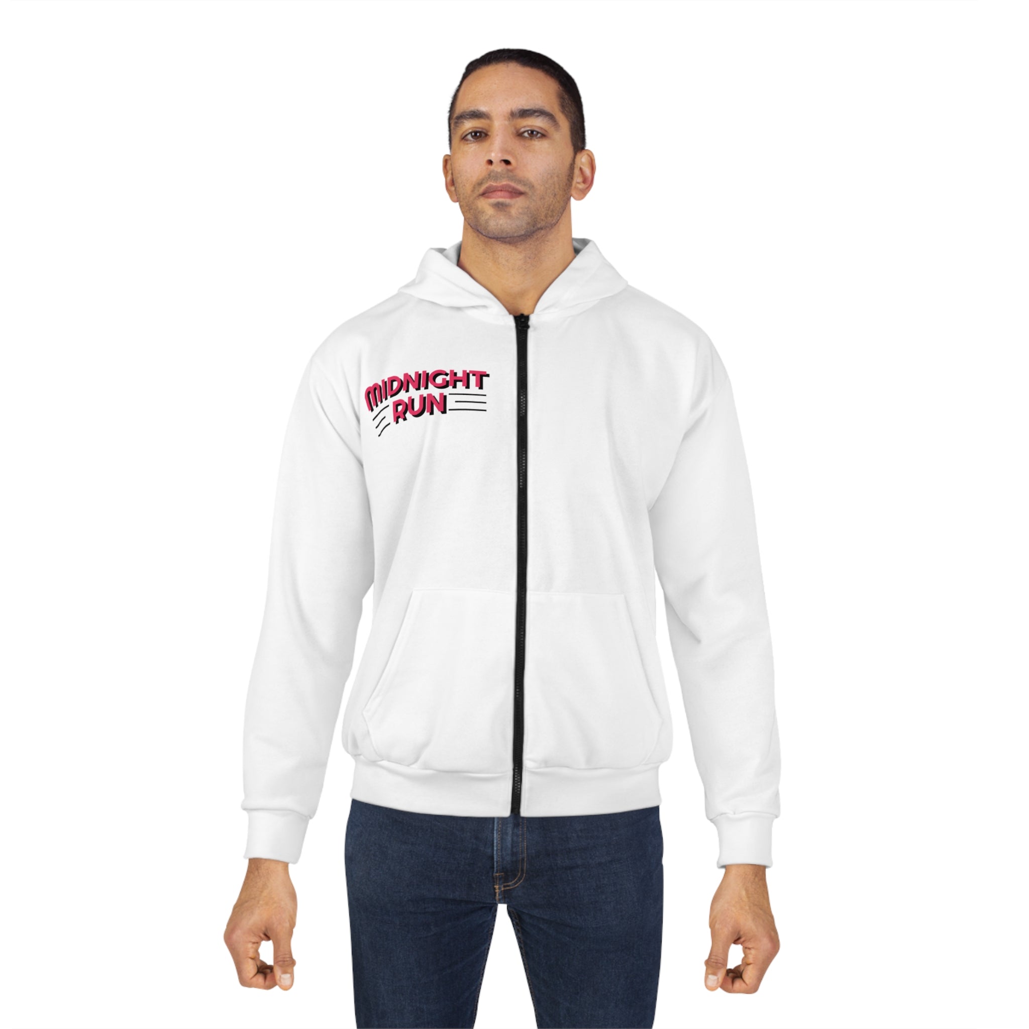 Best Friends Unisex Zip Hoodie - Fun Cartoon Design for Friendship Celebrations