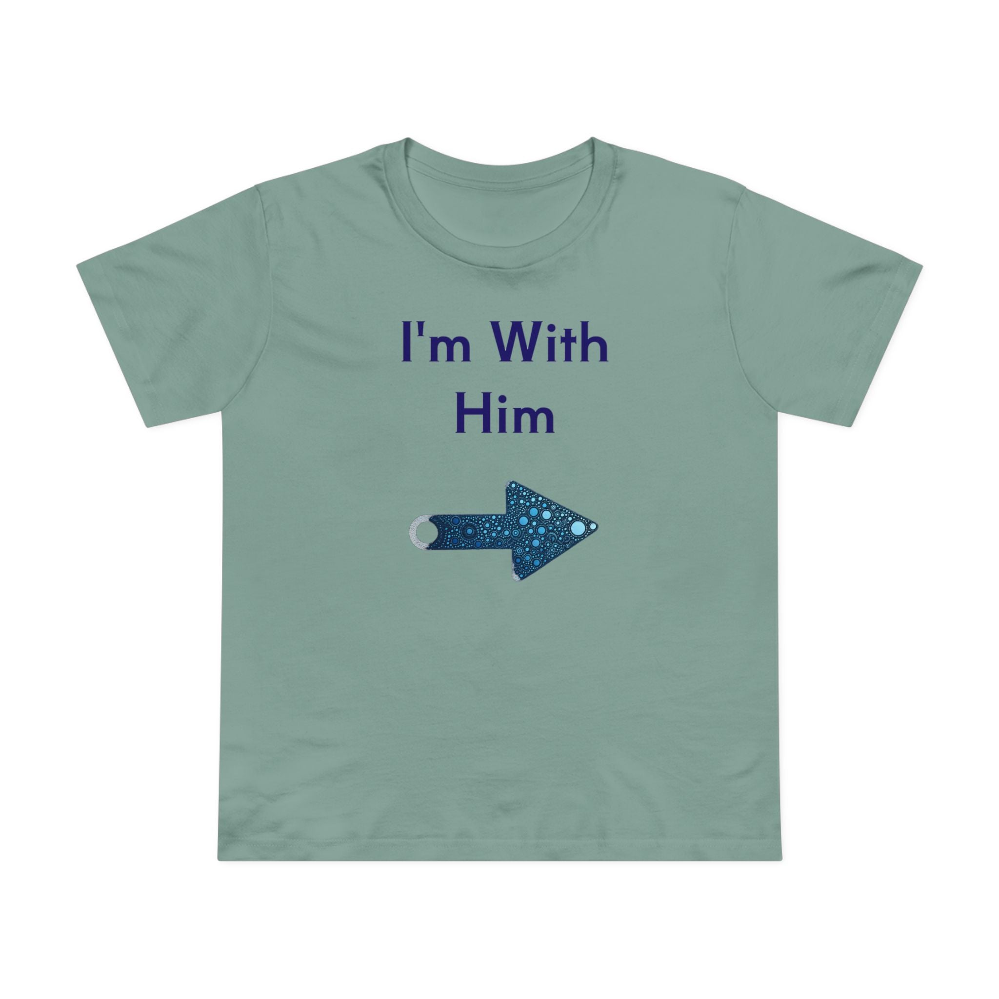 Women’s Maple Tee - Fun Bee Cool & I'm With Him Graphic Tee-Shirt