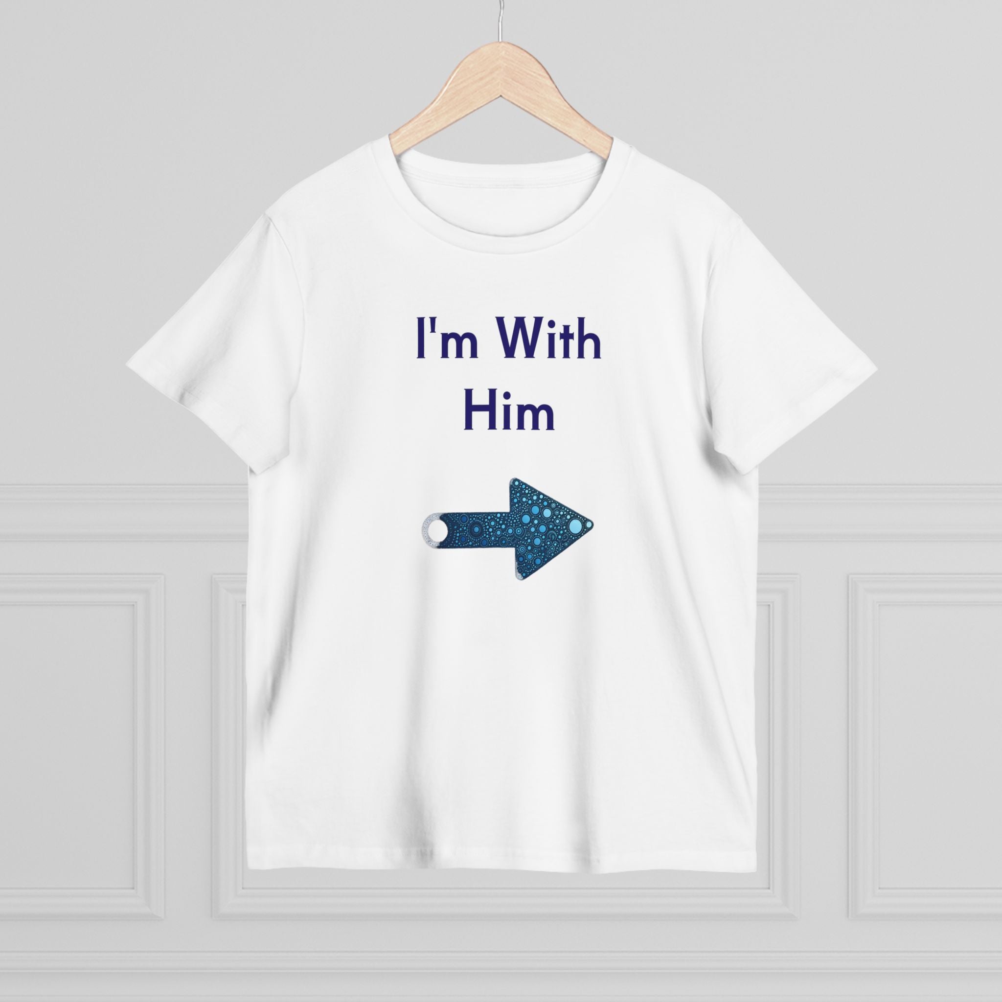 Women’s Maple Tee - Fun Bee Cool & I'm With Him Graphic Tee-Shirt