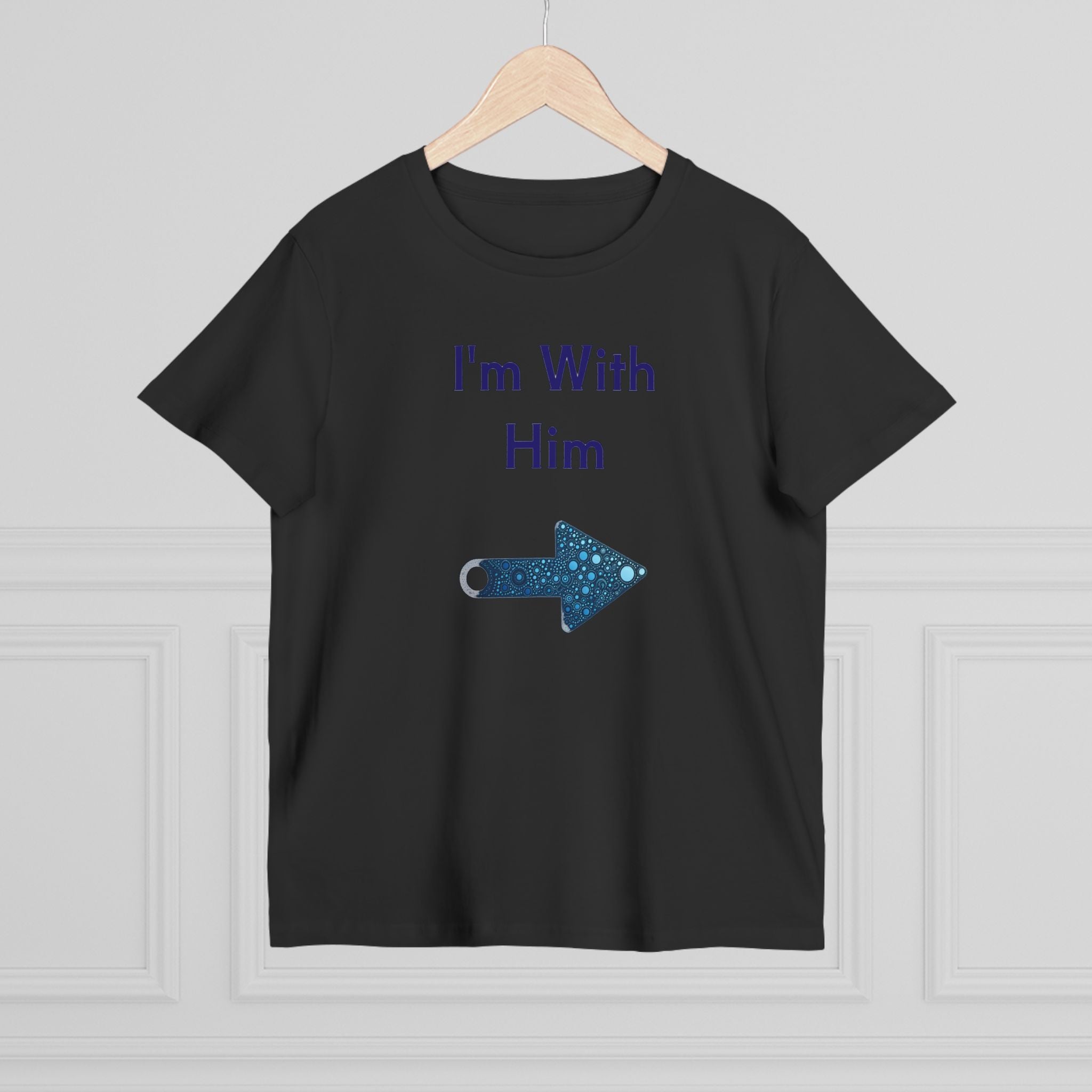 Women’s Maple Tee - Fun Bee Cool & I'm With Him Graphic Tee-Shirt