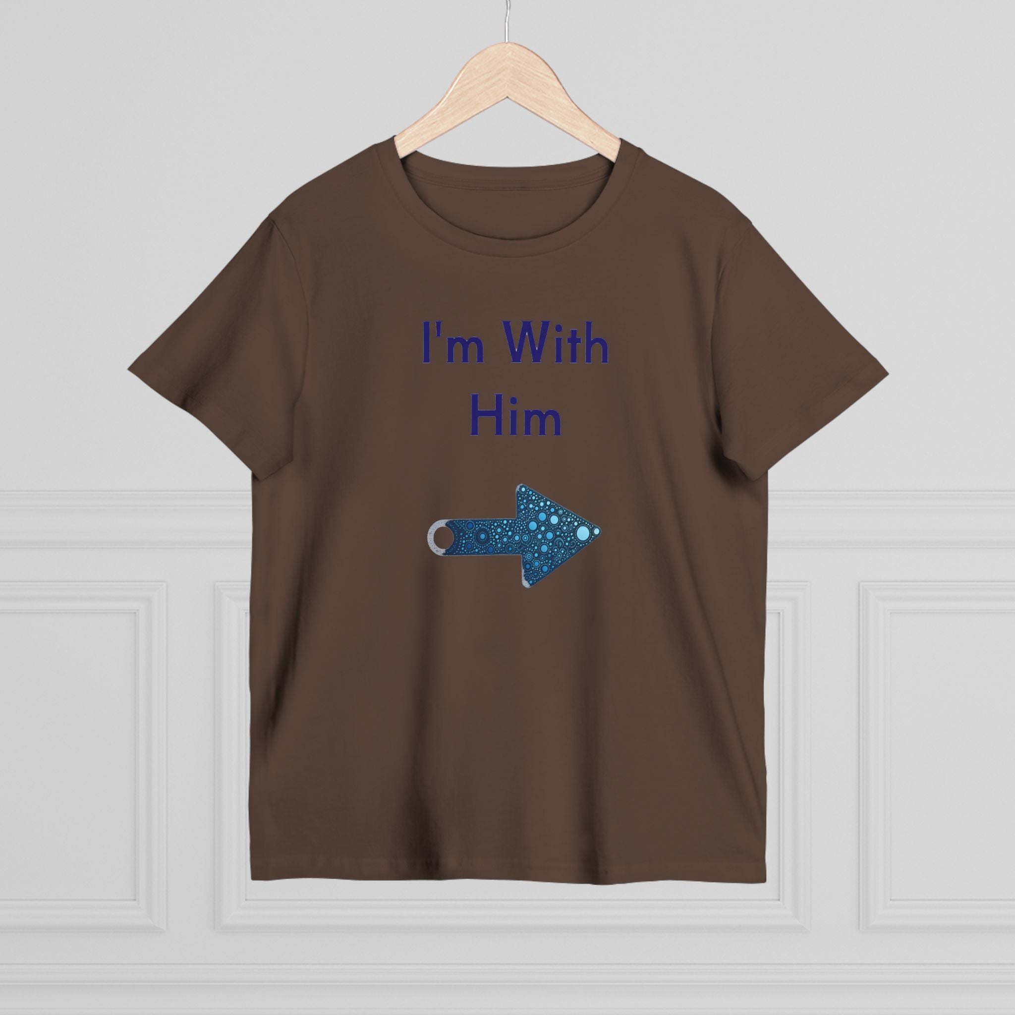 Women’s Maple Tee - Fun Bee Cool & I'm With Him Graphic Tee-Shirt