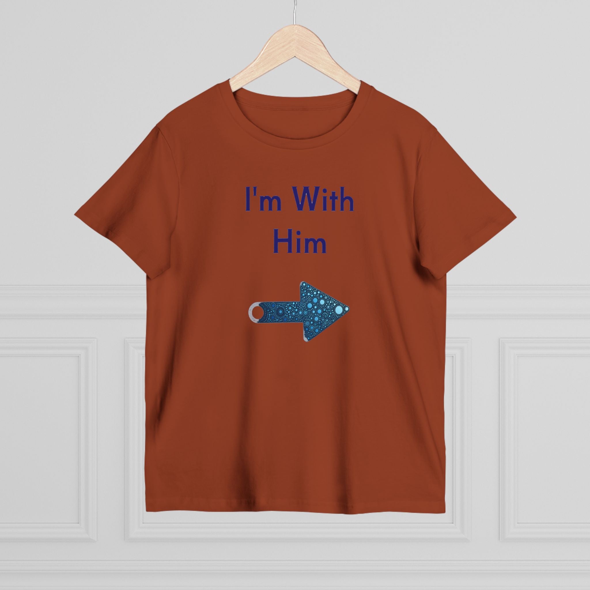 Women’s Maple Tee - Fun Bee Cool & I'm With Him Graphic Tee-Shirt