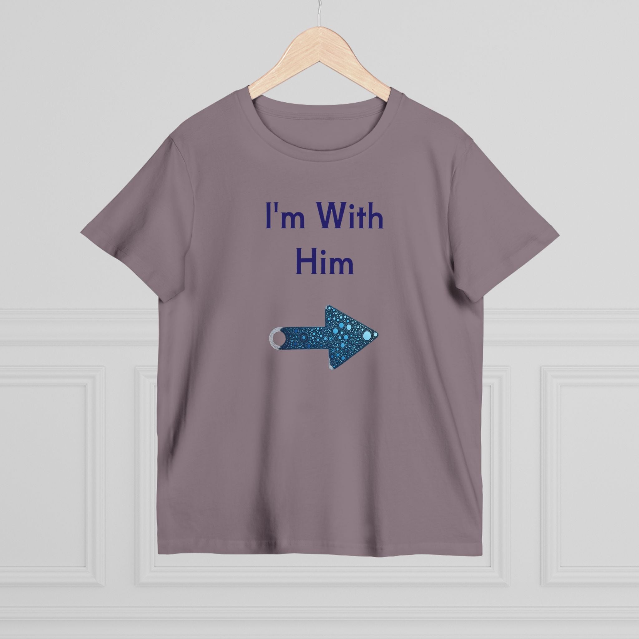 Women’s Maple Tee - Fun Bee Cool & I'm With Him Graphic Tee-Shirt