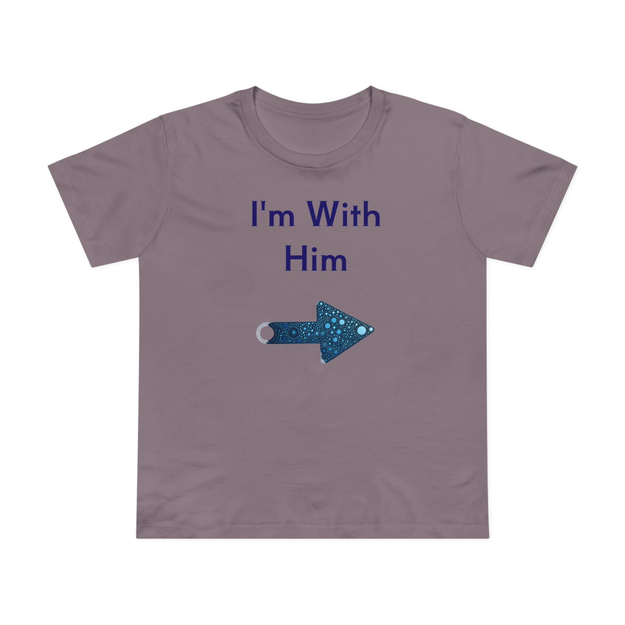 Women’s Maple Tee - Fun Bee Cool & I'm With Him Graphic Tee-Shirt