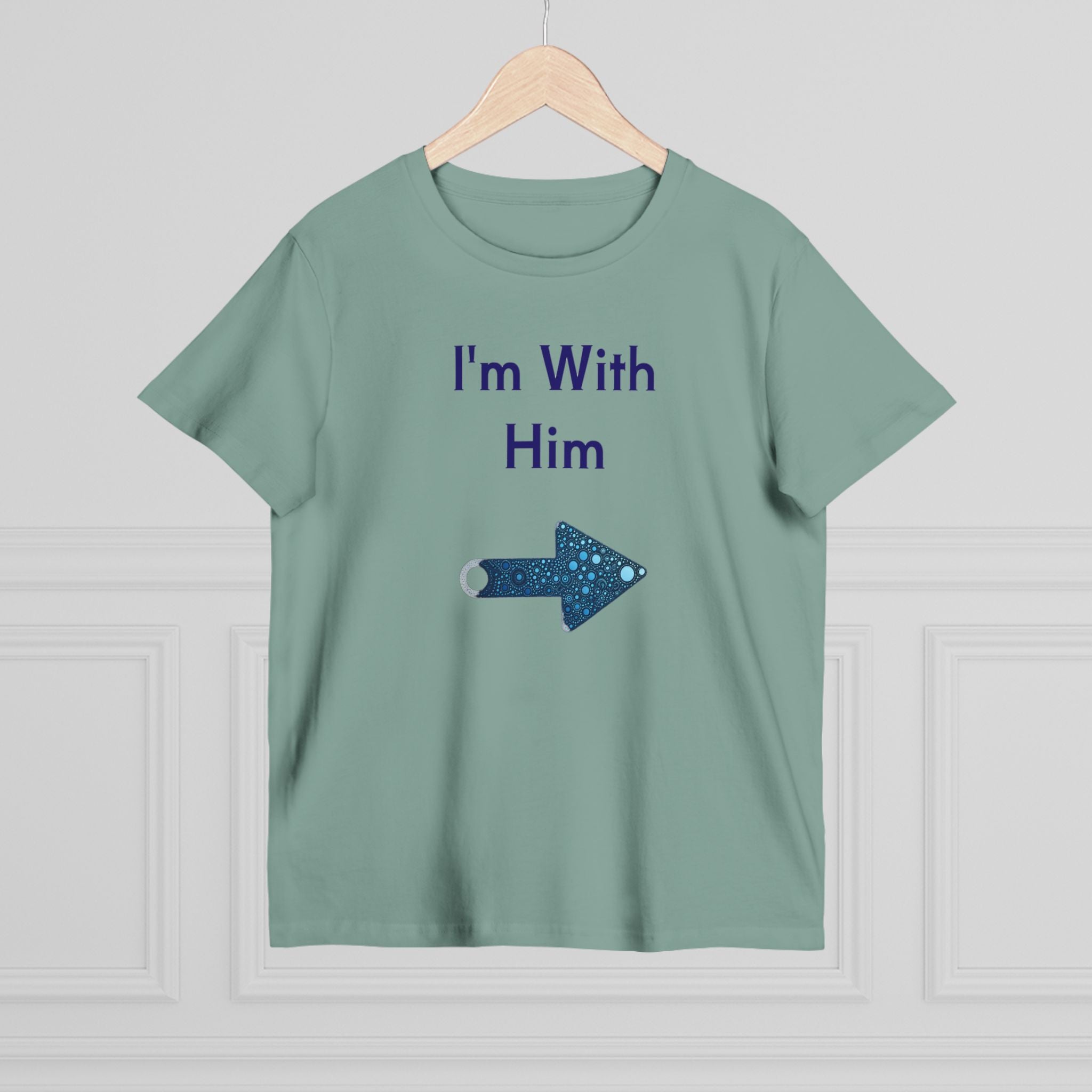 Women’s Maple Tee - Fun Bee Cool & I'm With Him Graphic Tee-Shirt