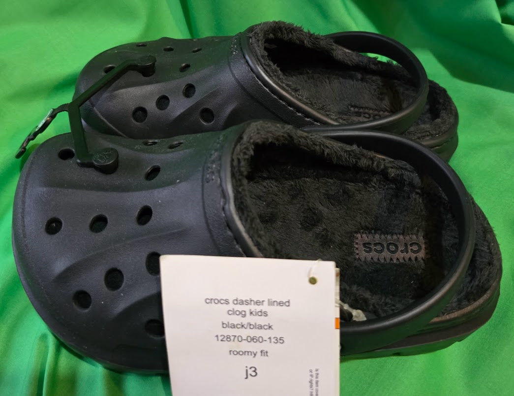CROCS DASHER LINED CLOGS For KIDS