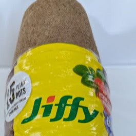 Jiffy Organic Seed Starting 3" Biodegradable Peat Pots