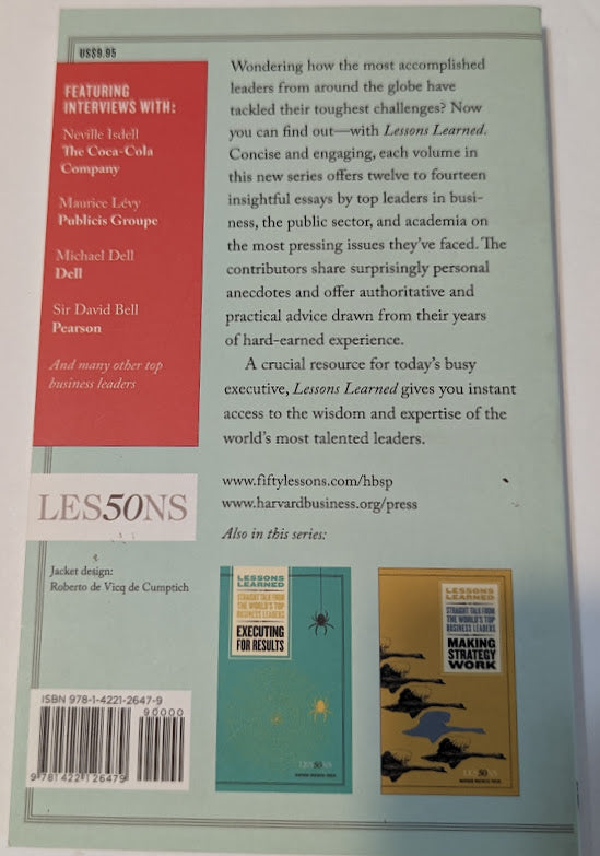 DOING BUSINESS GOLBALLY LESSONS LEARNED