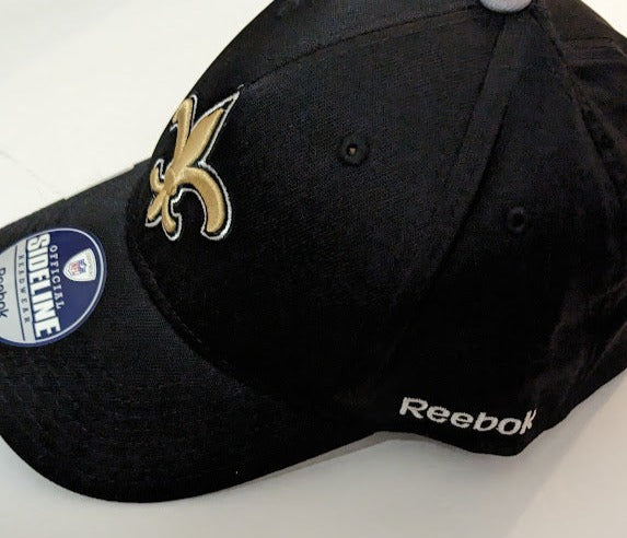 SAINTS OFFICIAL SIDELINE HEADWEAR BY REEBOK