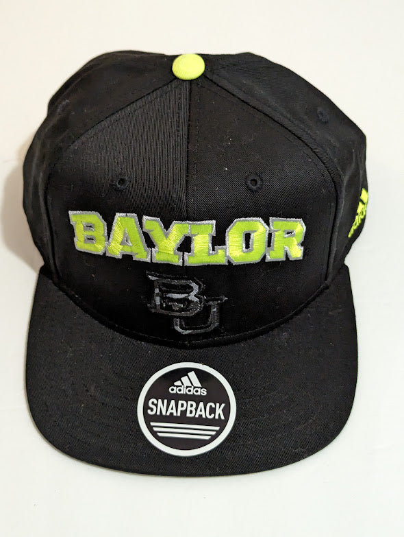 BAYLOR ADDIDAS SNAPBACK BASKETBALL CAP