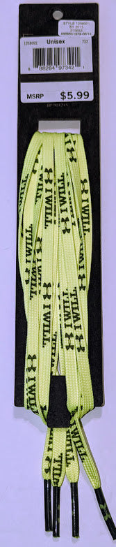 UNDER ARMOUR FLAT SHOELACES