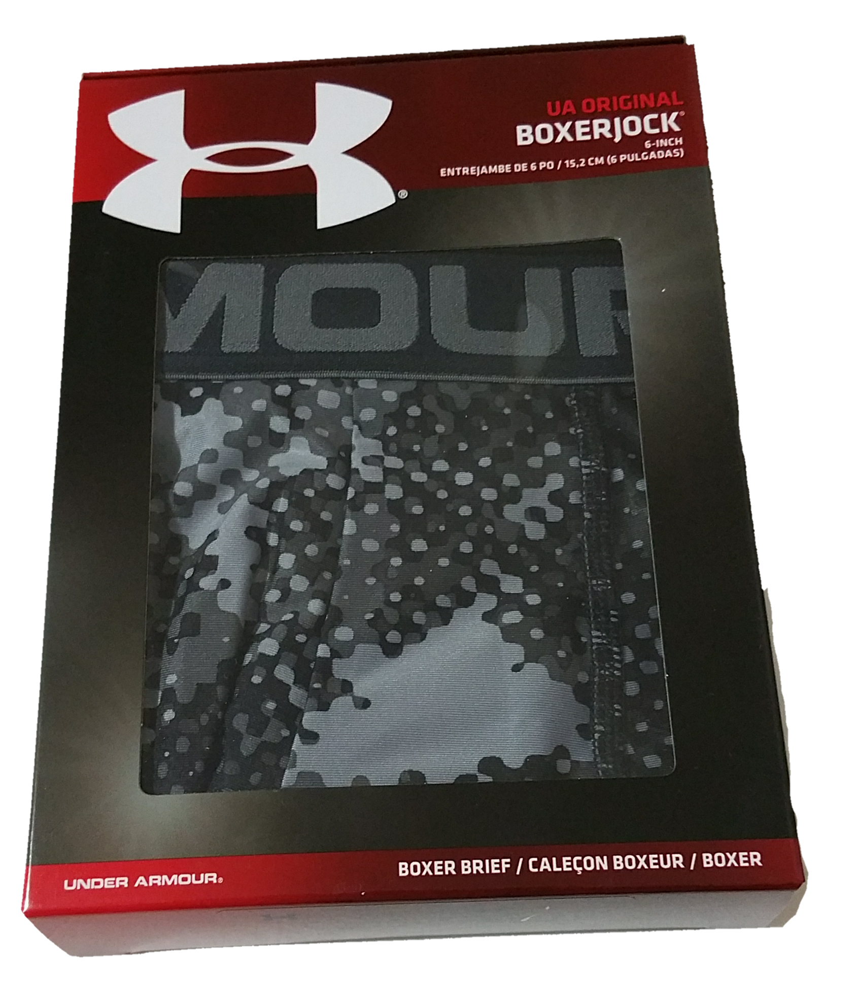 Under Armour Original BoxerJock Brief 6"(Inch) Seasonal Print