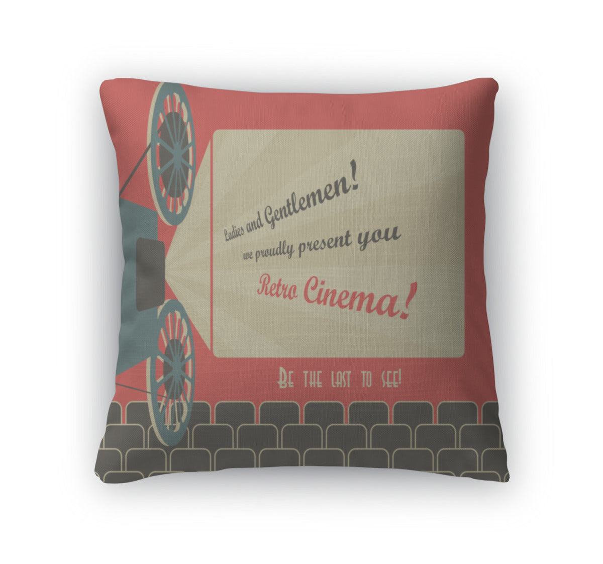 Throw Pillow, Retro Cinema