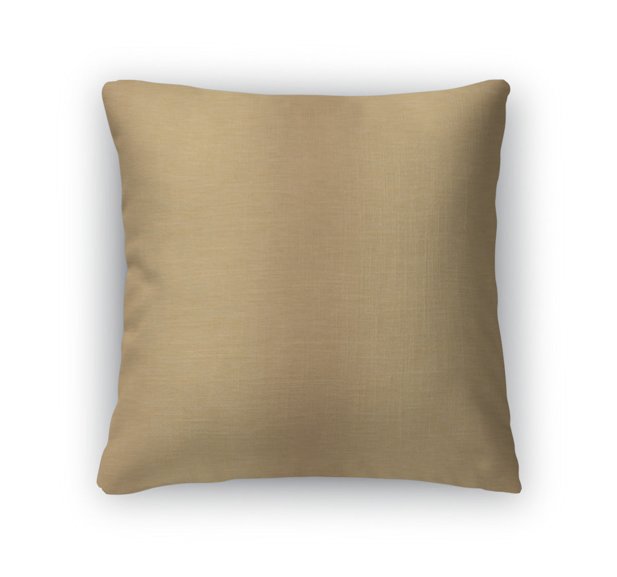 Throw Pillow , Brushed Gold