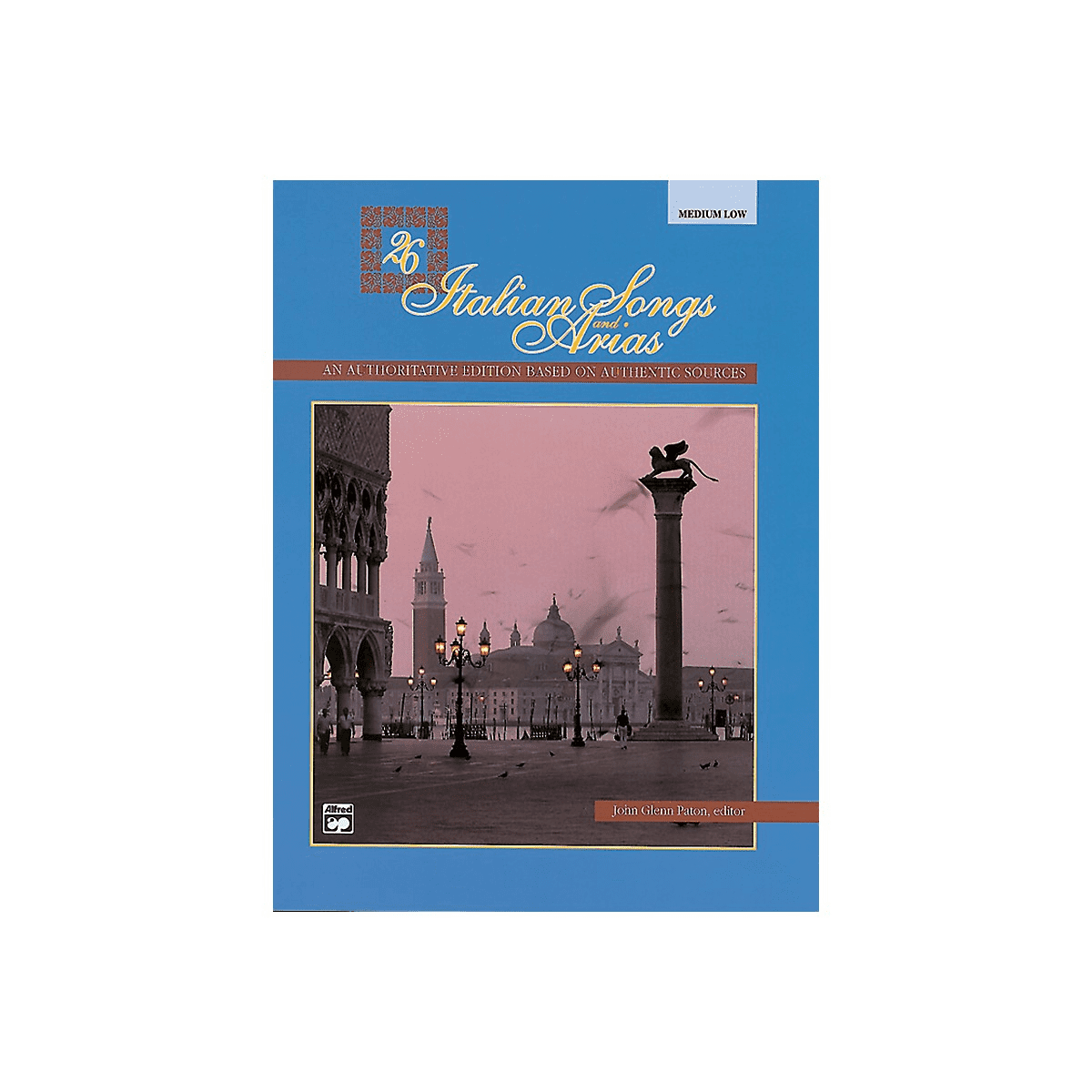 Alfred 26 Italian Songs and Arias Book (Medium Low)