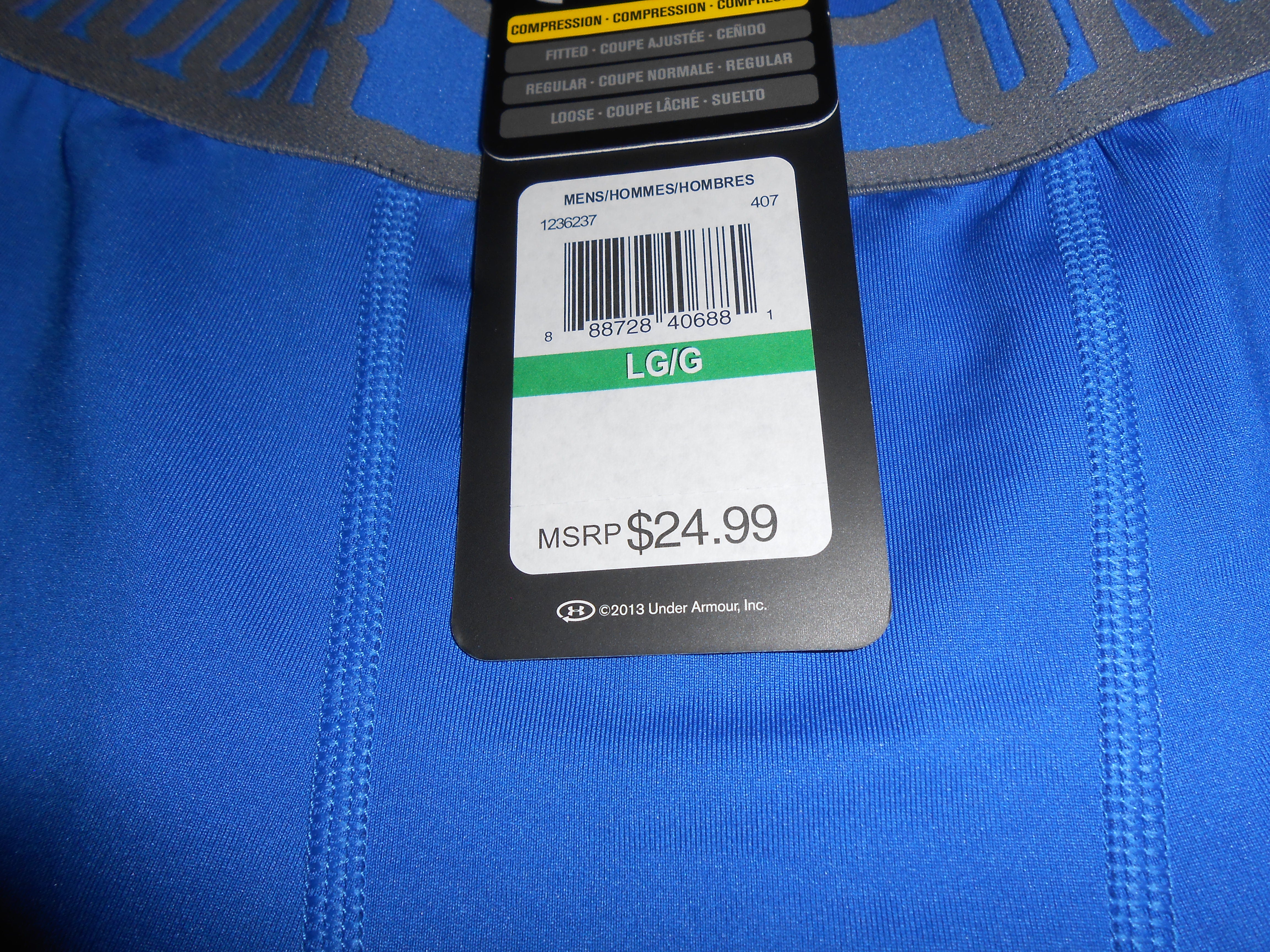 UNDER ARMOUR HEATGEAR COMPRESSION SHORTS