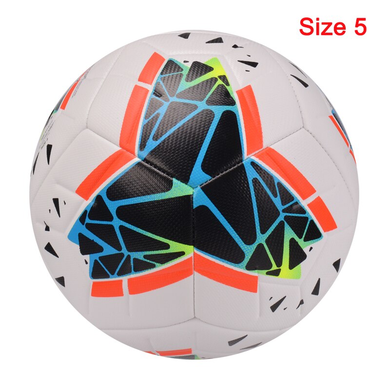 New Soccer Ball Size 5 Machine-Stitched High Quality PU Football Goal Team Match Outdoor Sports Training futbol bola de futebol