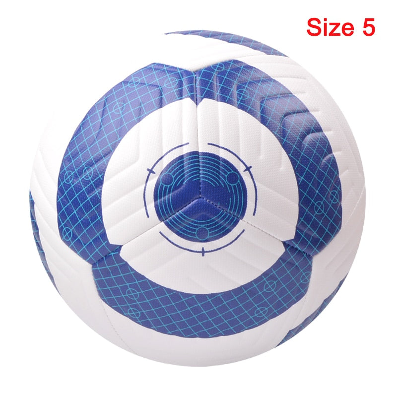 New Soccer Ball Size 5 Machine-Stitched High Quality PU Football Goal Team Match Outdoor Sports Training futbol bola de futebol