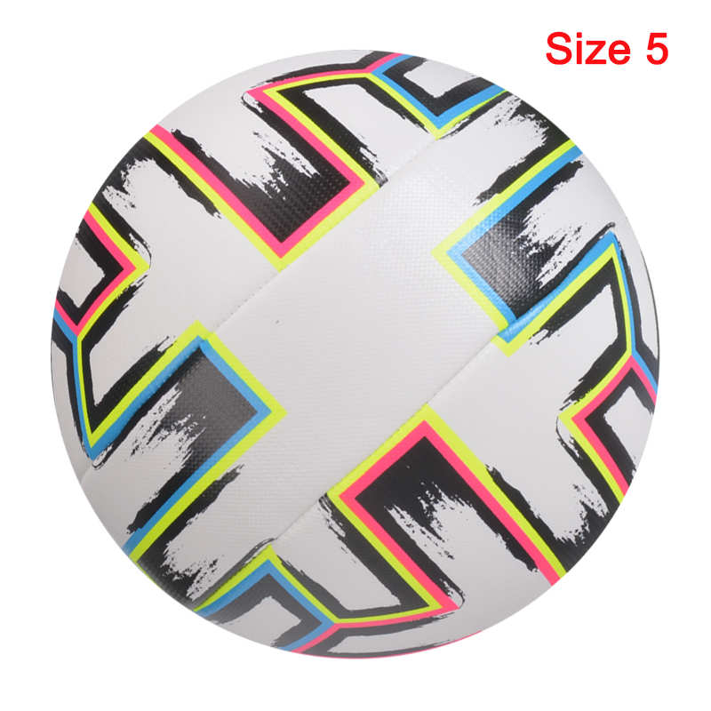 New Soccer Ball Size 5 Machine-Stitched High Quality PU Football Goal Team Match Outdoor Sports Training futbol bola de futebol