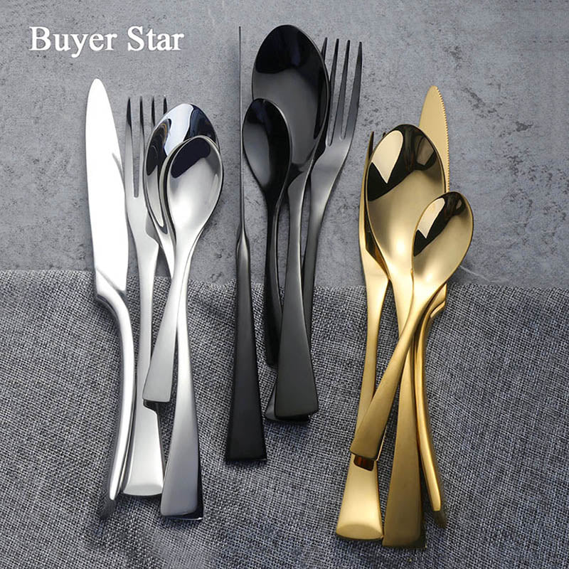 Stainless Steel Dinnerware - Include Knives, Forks and Spoons