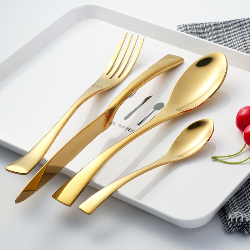 Stainless Steel Dinnerware - Include Knives, Forks and Spoons