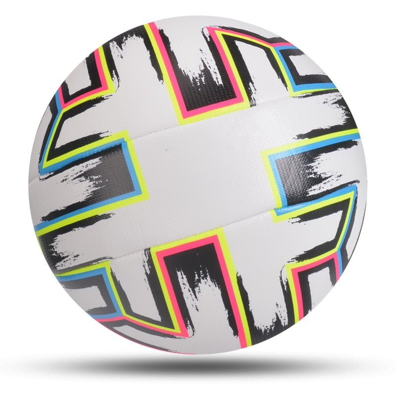 New Soccer Ball Size 5 Machine-Stitched High Quality PU Football Goal Team Match Outdoor Sports Training futbol bola de futebol