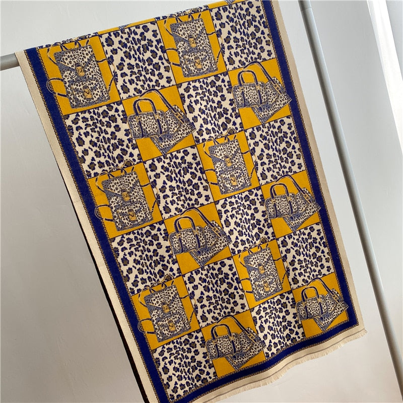 Luxury Cashmere Scarf For Winter