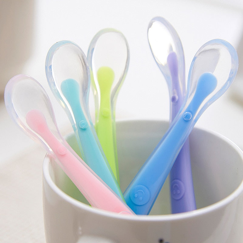 Silicone Baby Feeding Spoons