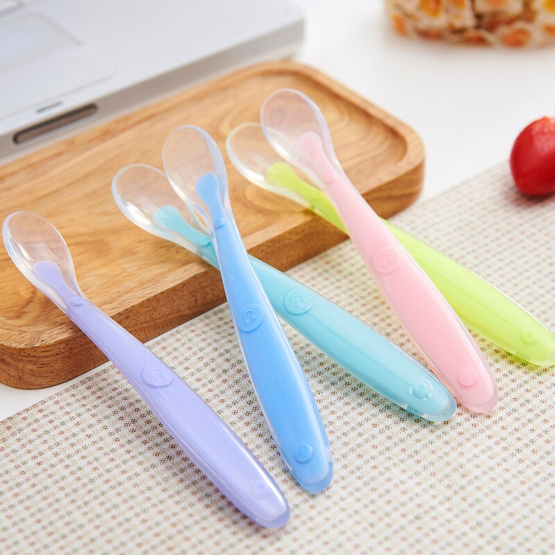 Silicone Baby Feeding Spoons