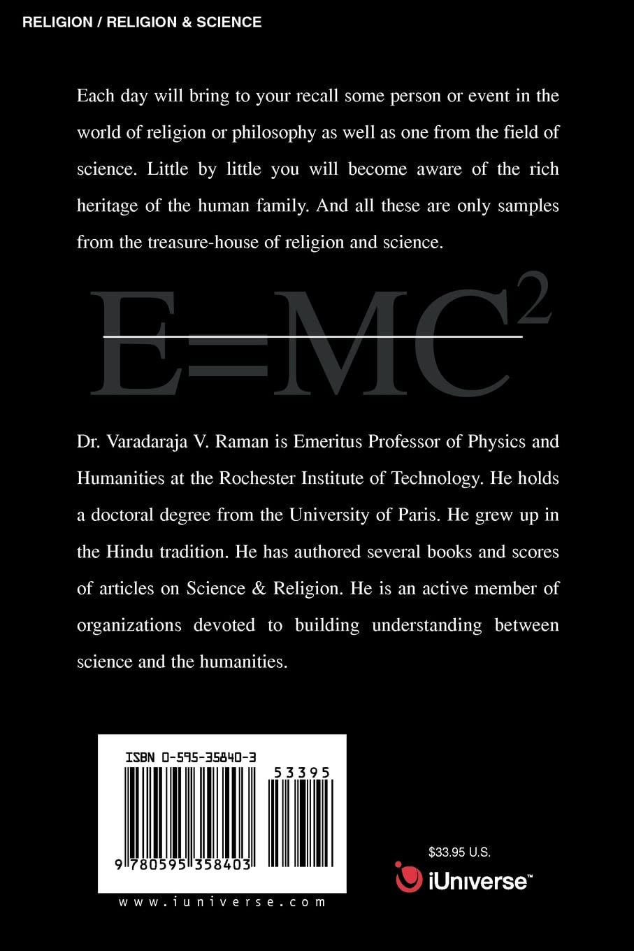 Variety In Religion And Science