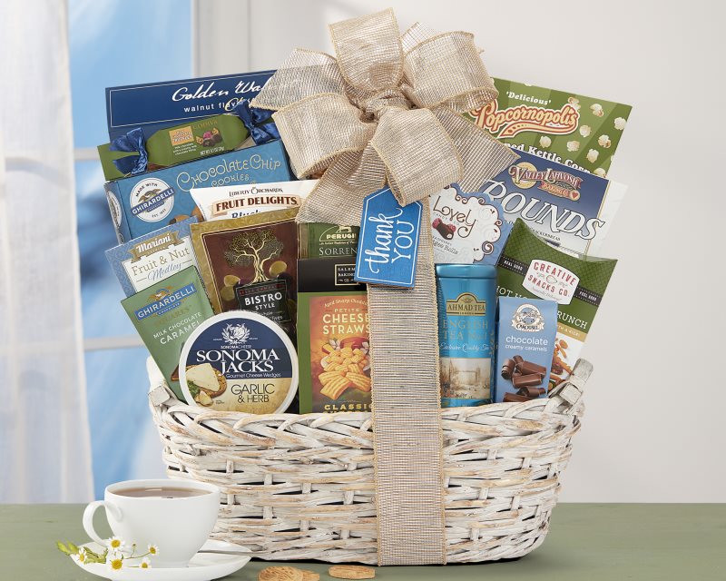 Many Thanks Gift Basket