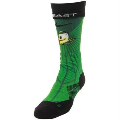 Nike Oregon Ducks Vapor Sports Socks By Nike Elite Digital Ink