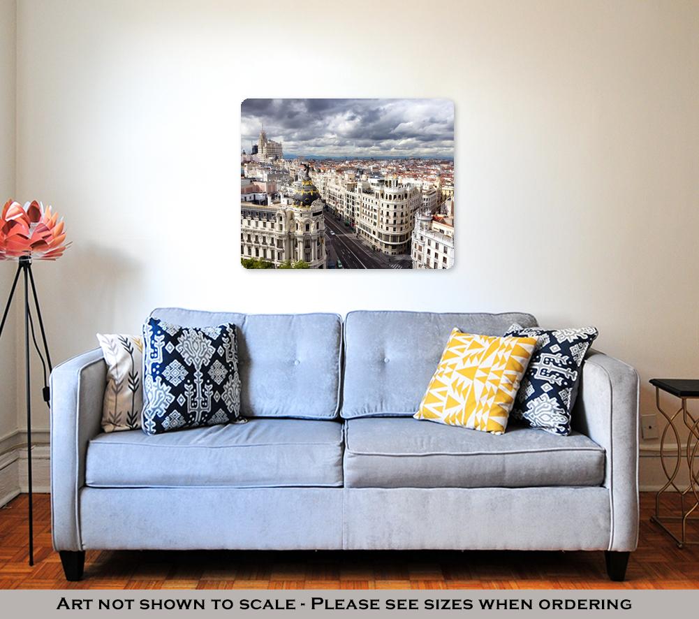 Metal Panel Print, Madrid