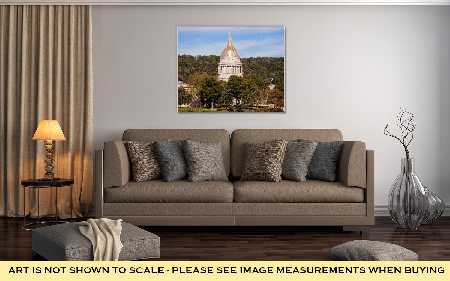 Gallery Wrapped Canvas, Charleston State Capitol Building