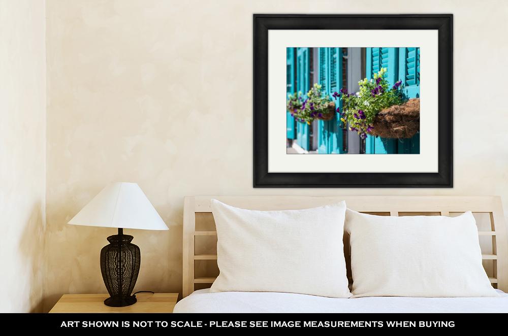 Framed Print, New Orleans Flowers