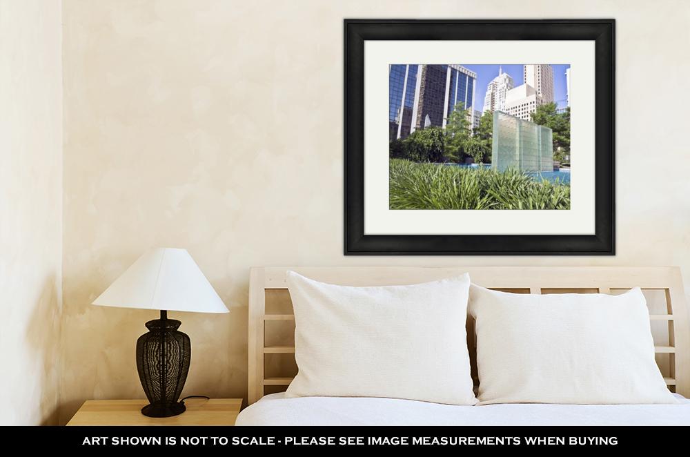 Framed Print, Downtown Of Oklahoma City