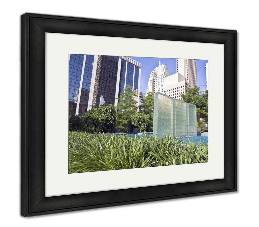 Framed Print, Downtown Of Oklahoma City