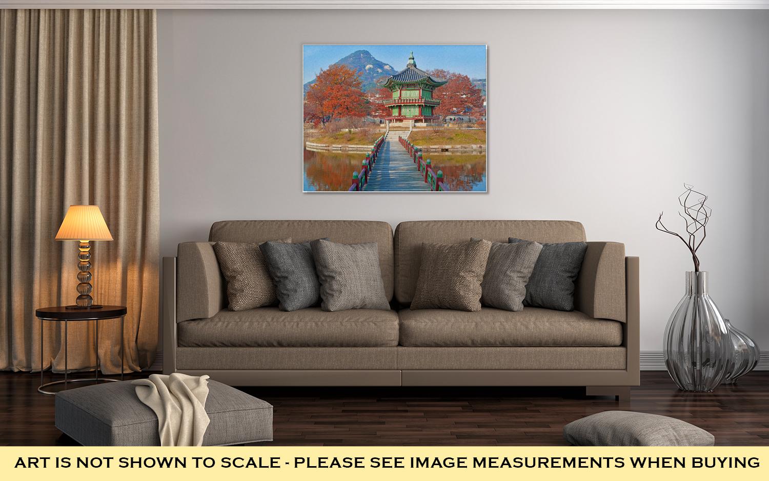 Gallery Wrapped Canvas, Gyeongbokgung Palace Seoul South Korea