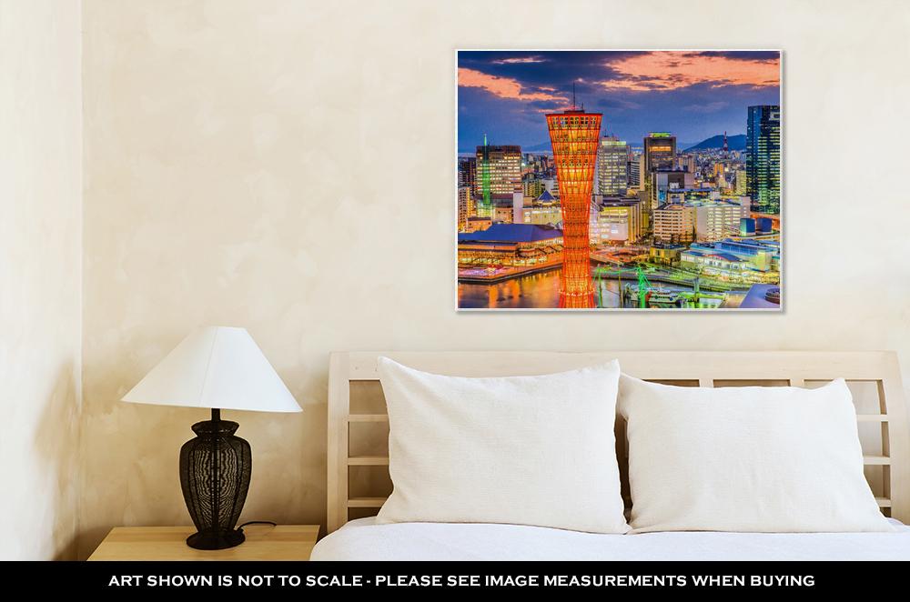 Gallery Wrapped Canvas, Kobe Japan Cityscape