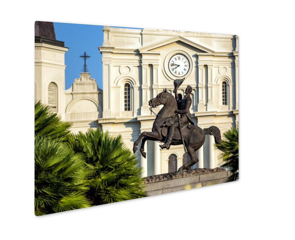Metal Panel Print, St Louis Cathedral In The French Quarter New Orleans Louisian