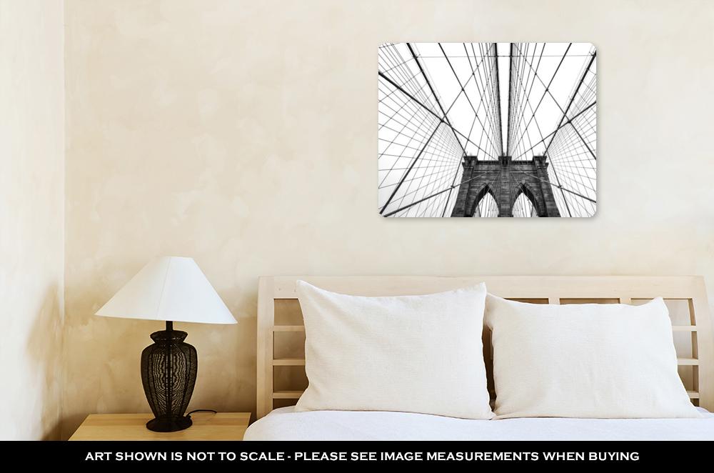 Metal Panel Print, Brooklyn Bridge Of New York City USA