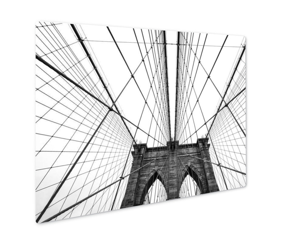 Metal Panel Print, Brooklyn Bridge Of New York City USA