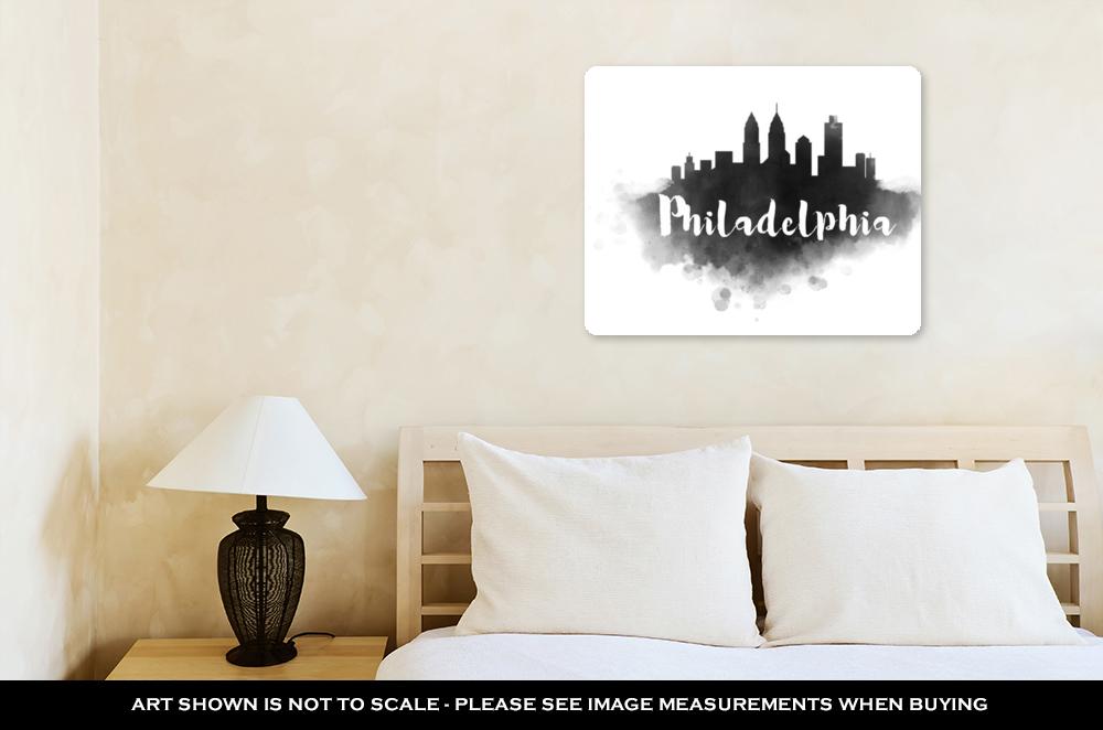 Metal Panel Print, Philadelphia City Skyline