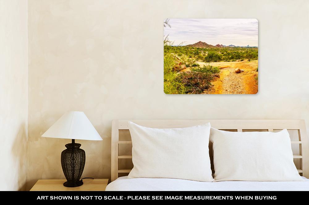 Metal Panel Print, Papago Park In The City Of Tempe Arizona In The United States Of America